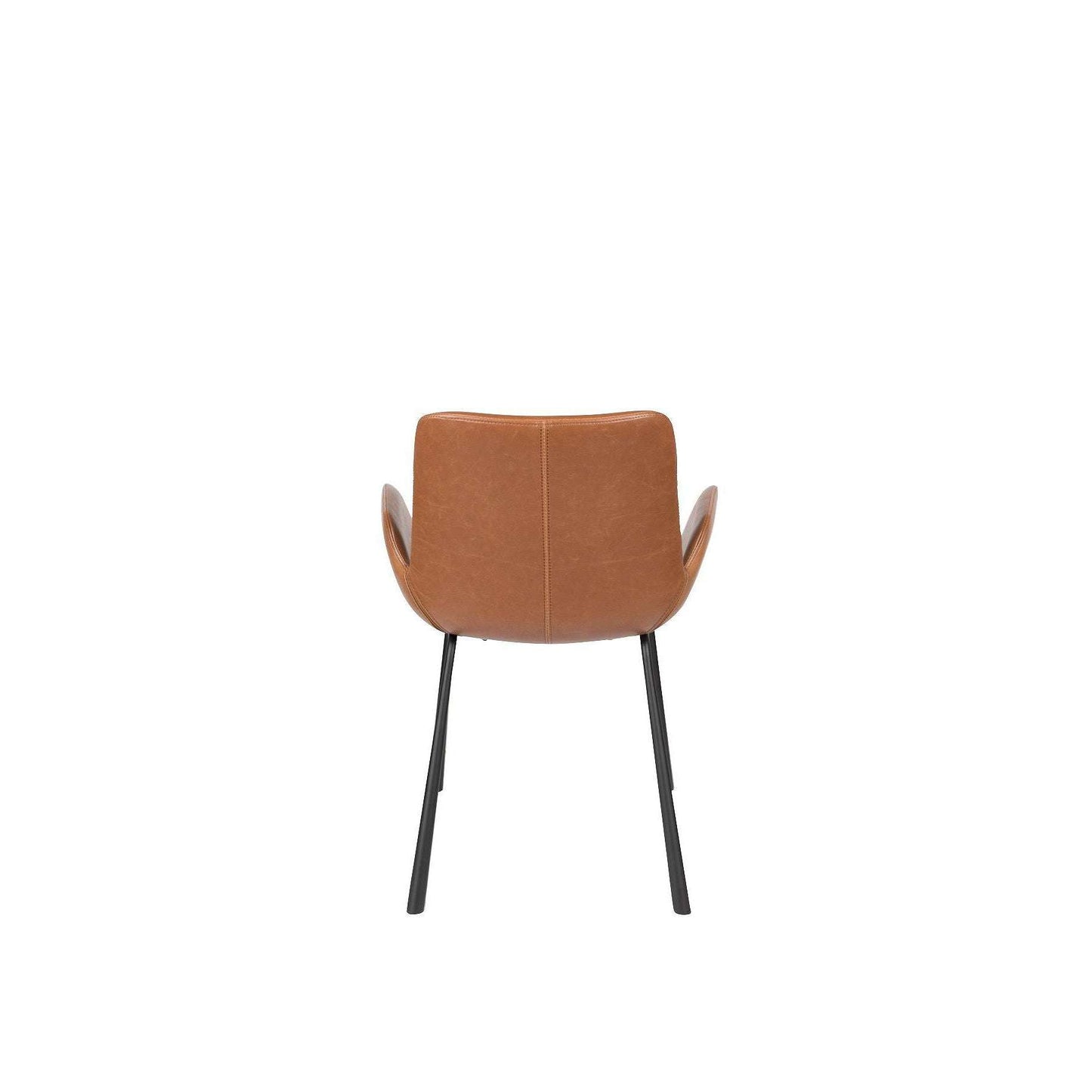 Zuiver stoel met armleuningen brit ll bruin 62 x 59 x 79 cm
