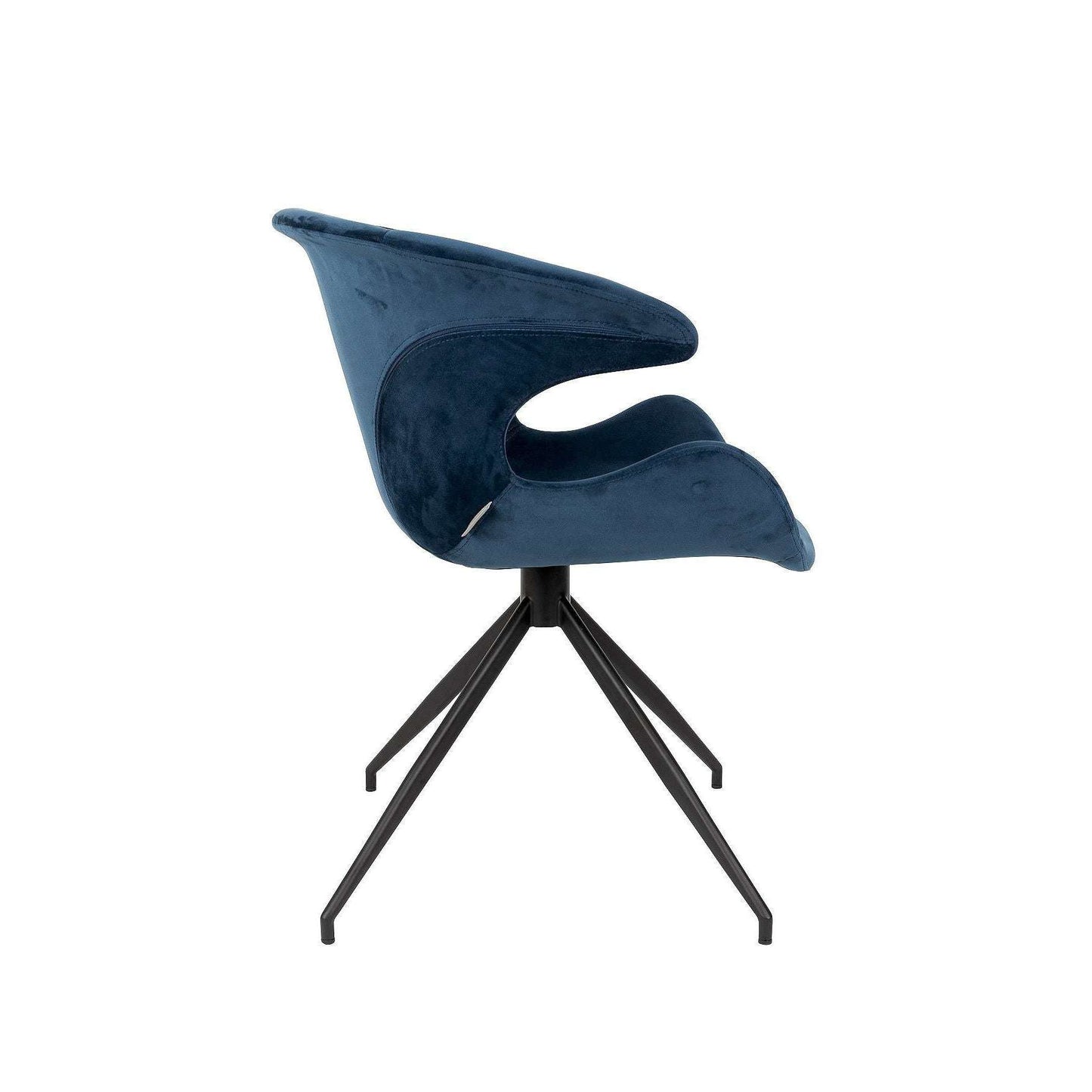 Zuiver Mia eetkamerstoel blauw