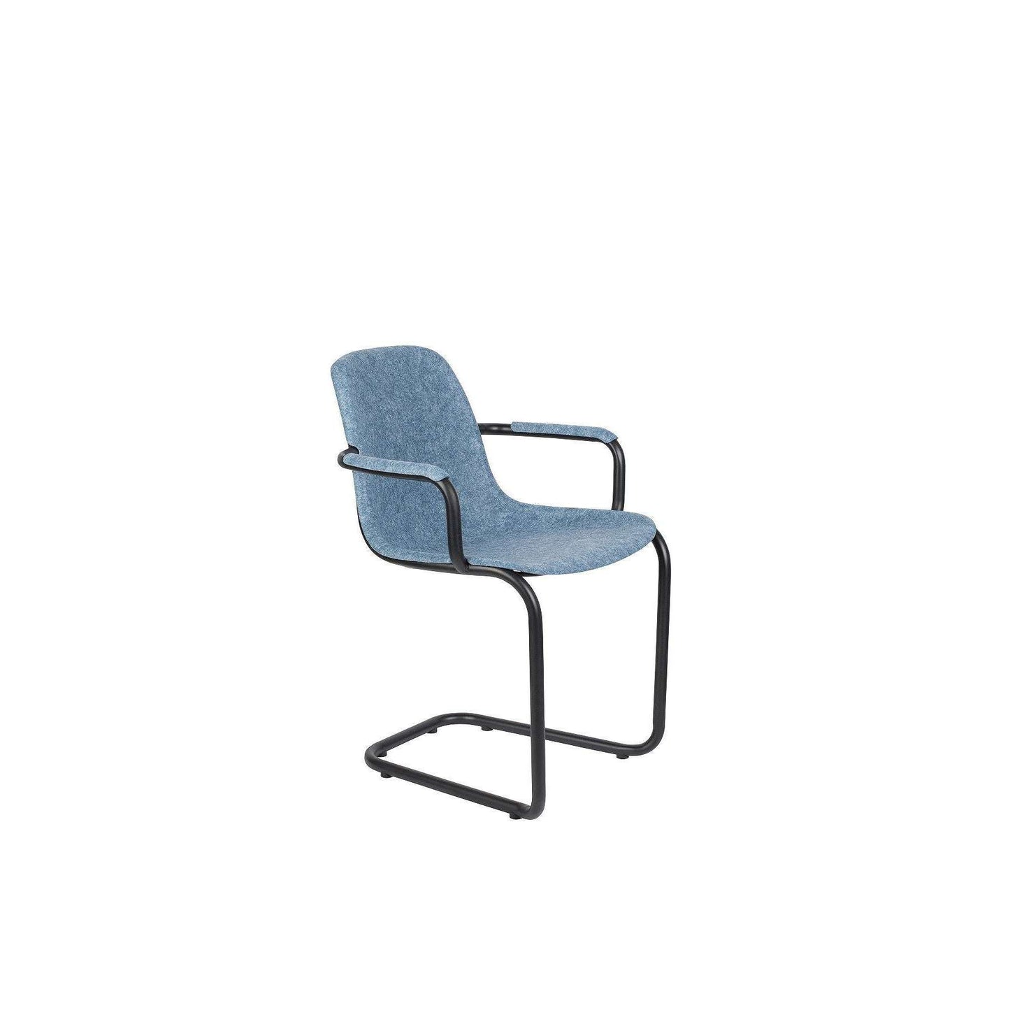 Zuiver stoel met armleuningen thirsty blended blauw 55 x 59 x 78,5 cm