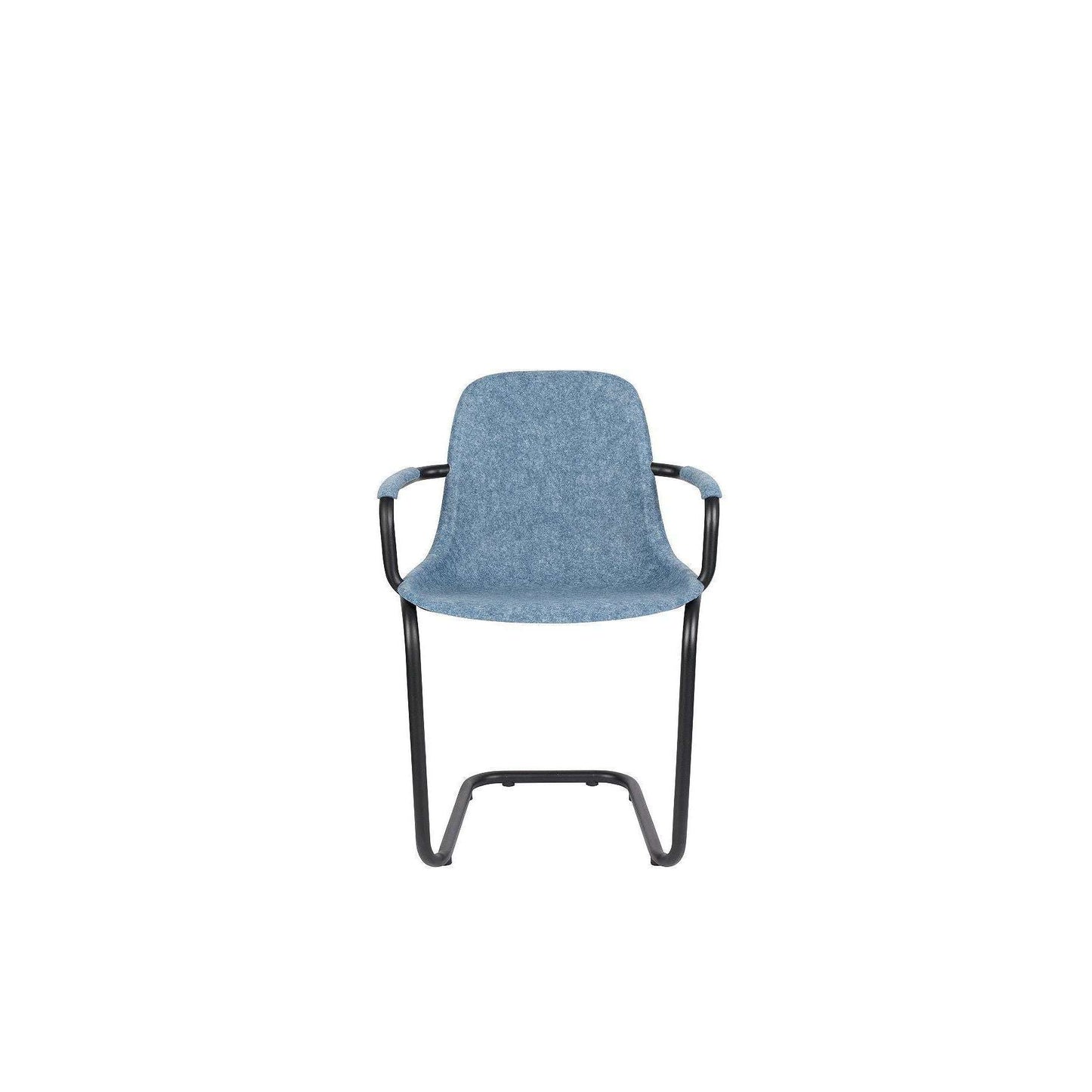 Zuiver stoel met armleuningen thirsty blended blauw 55 x 59 x 78,5 cm