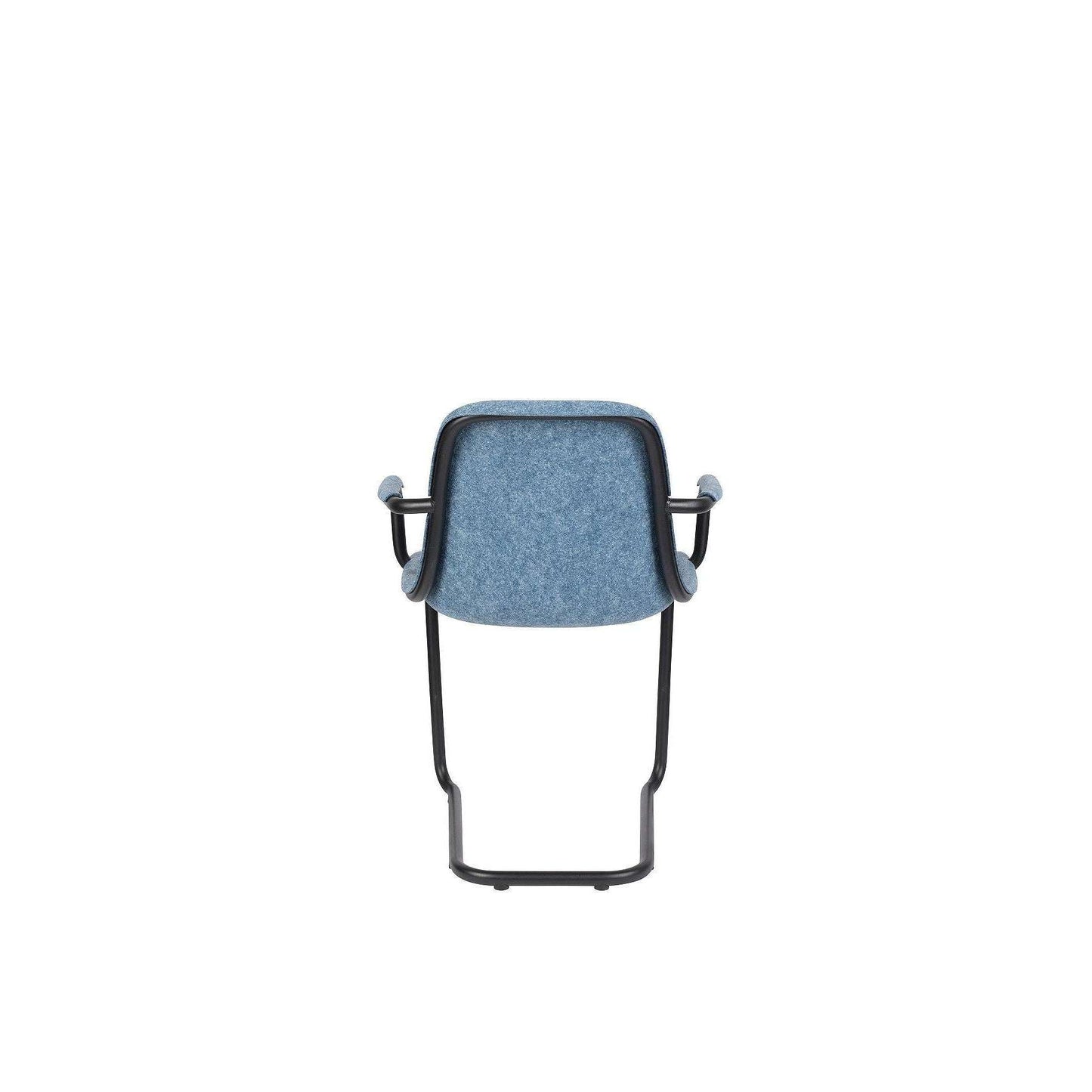 Zuiver stoel met armleuningen thirsty blended blauw 55 x 59 x 78,5 cm