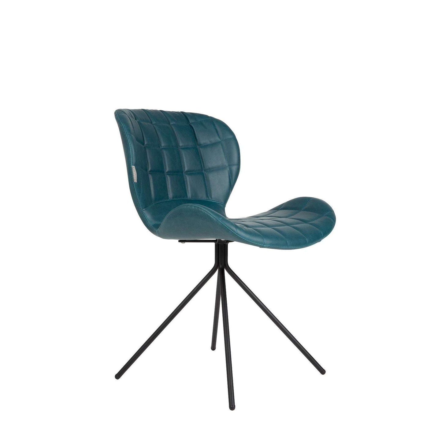 Zuiver stoel omg ll petrol 51 x 56 x 80 cm