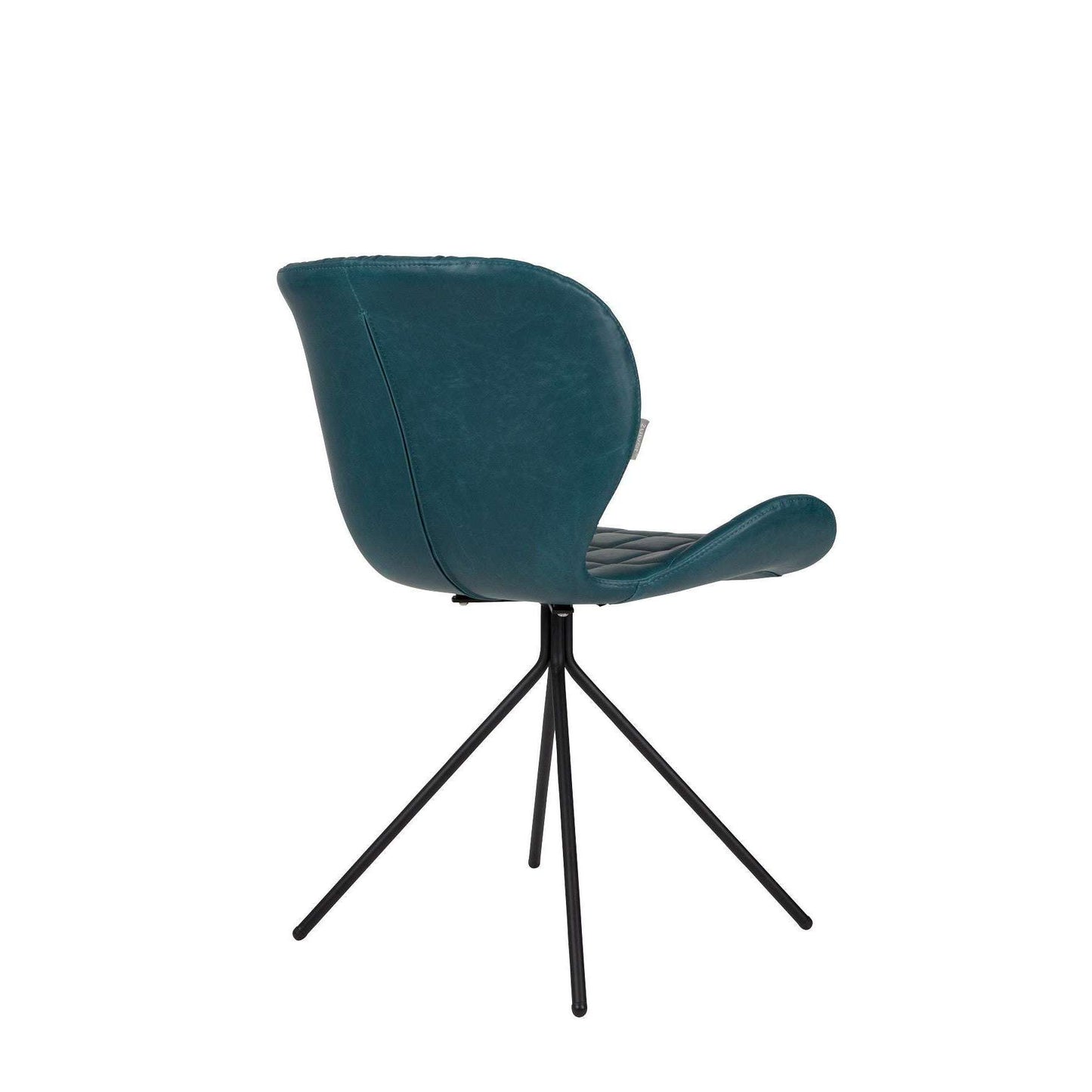 Zuiver stoel omg ll petrol 51 x 56 x 80 cm