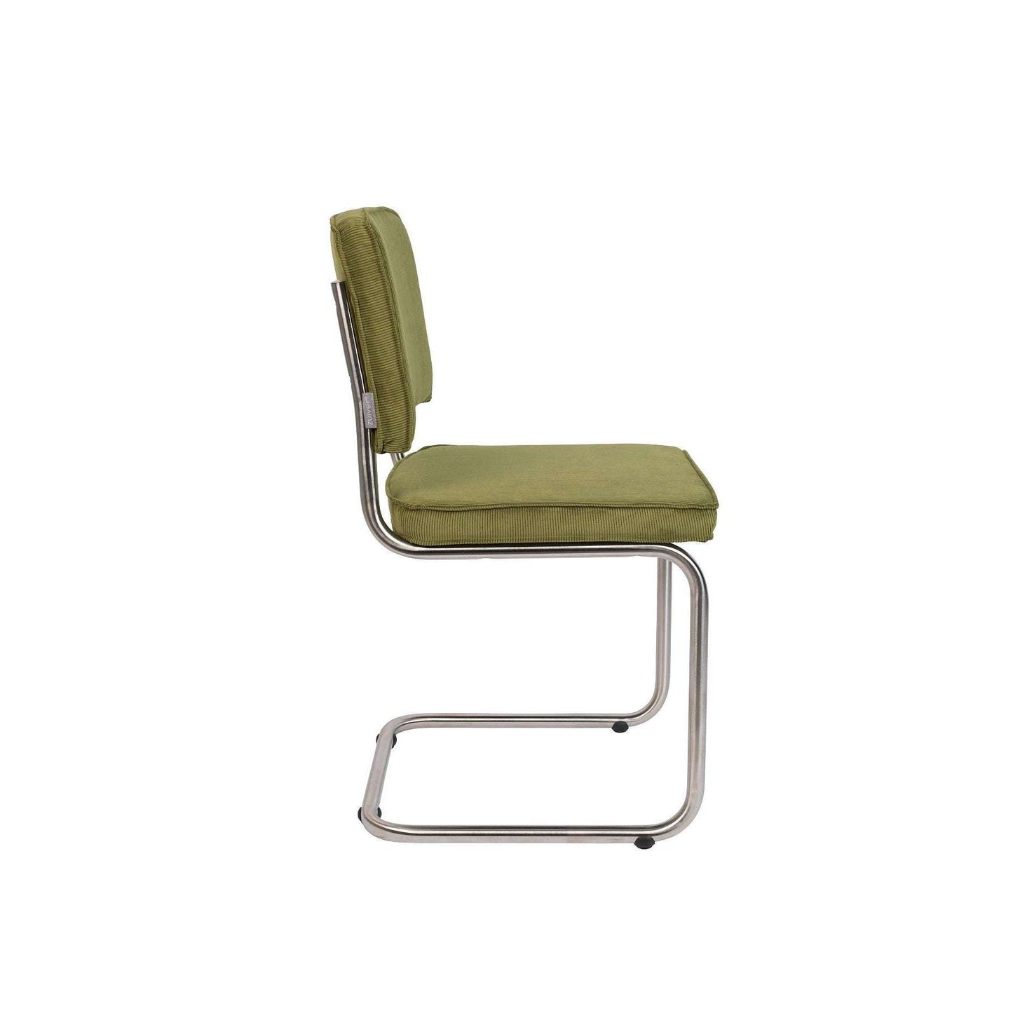 Zuiver stoel ridge brushed rib groen 50 x 48 x 85 cm