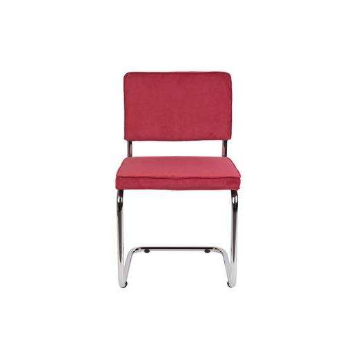 Zuiver Ridge eetkamerstoel rib rood