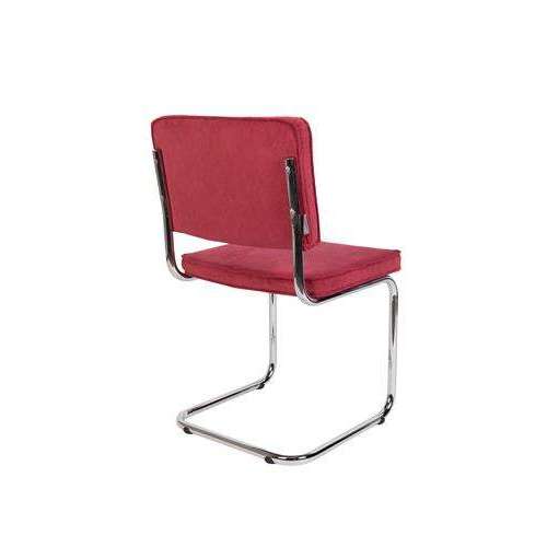 Zuiver Ridge eetkamerstoel rib rood