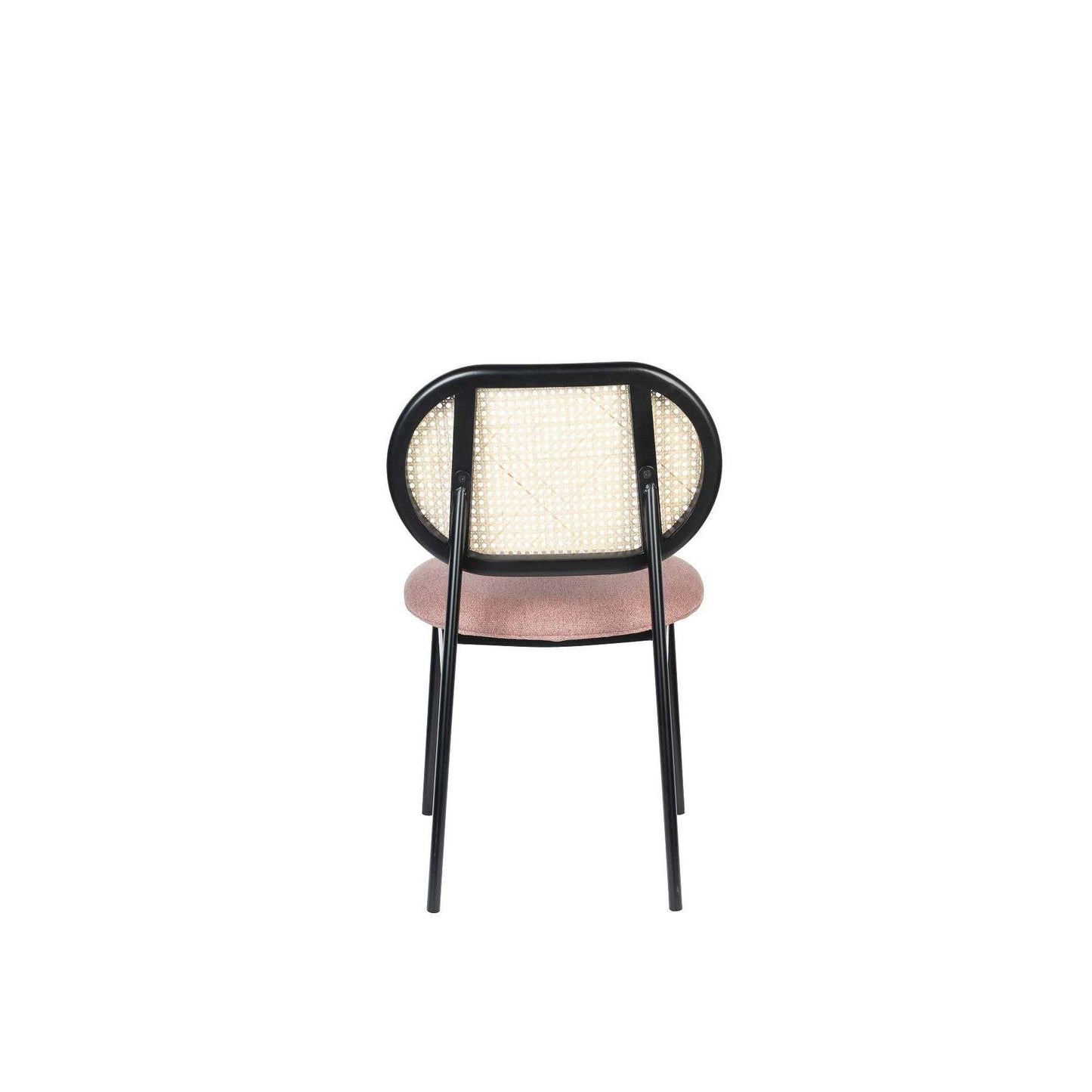 Zuiver stoel spike natural/roze 57,8 x 45,6 x 81,5 cm
