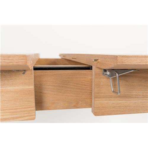 Zuiver tafel glimps natural 90 x 180-240 x 76 cm