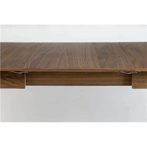 Zuiver tafel glimps walnoot 90 x 180-240 x 76 cm