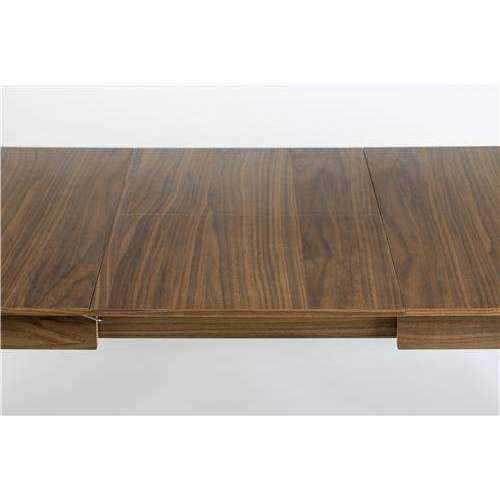 Zuiver tafel glimps walnoot 90 x 180-240 x 76 cm
