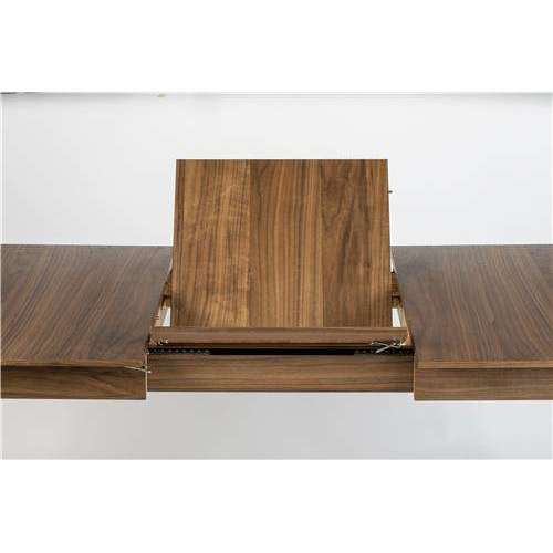 Zuiver tafel glimps walnoot 90 x 180-240 x 76 cm
