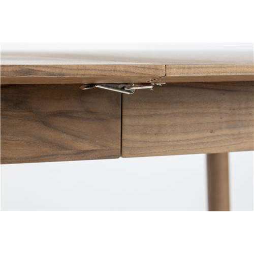 Zuiver tafel glimps walnoot 90 x 180-240 x 76 cm
