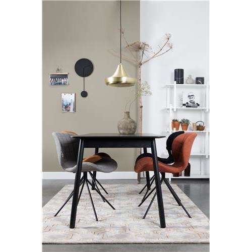 Zuiver tafel glimps zwart 120 / 162 x 80 x 76 cm