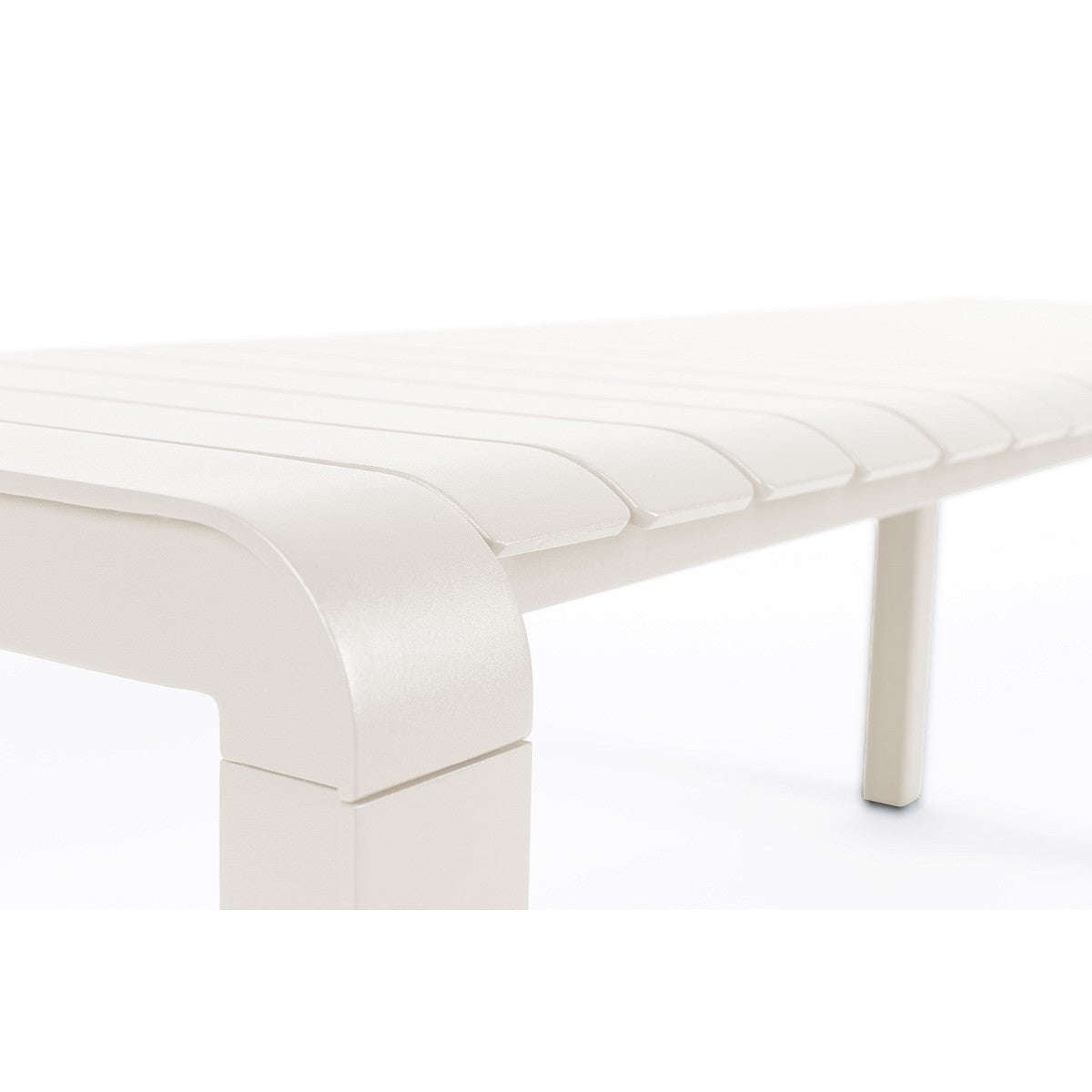 Zuiver tuin eetbank vondel klei 175 x 45 x 45 cm