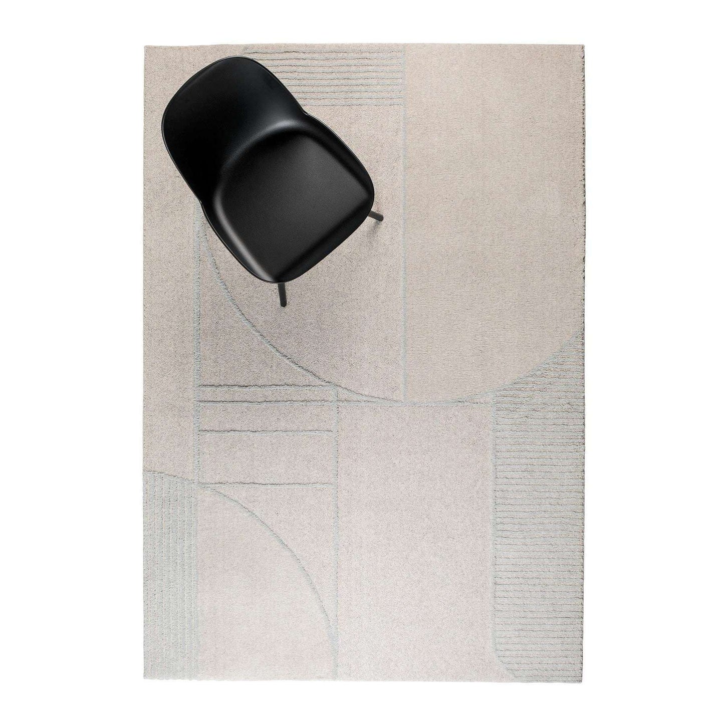 Zuiver vloerkleed bliss grijs/blauw 160 x 230 x 1,3 cm