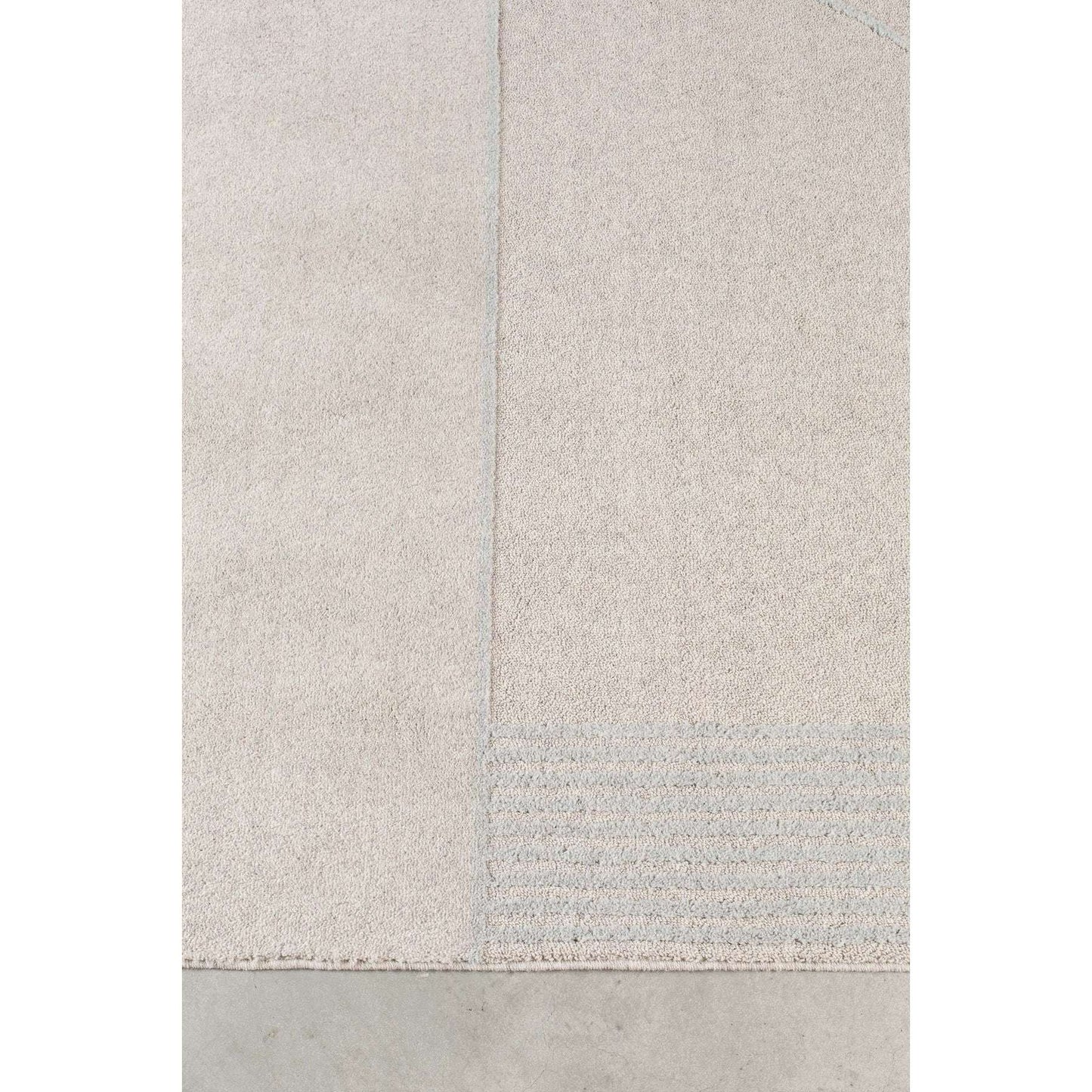 Zuiver vloerkleed bliss grijs/blauw 200 x 300 x 1,3 cm