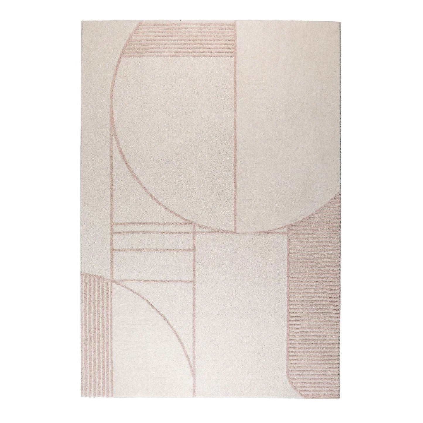 Zuiver vloerkleed bliss natural/roze 200 x 300 x 1,3 cm