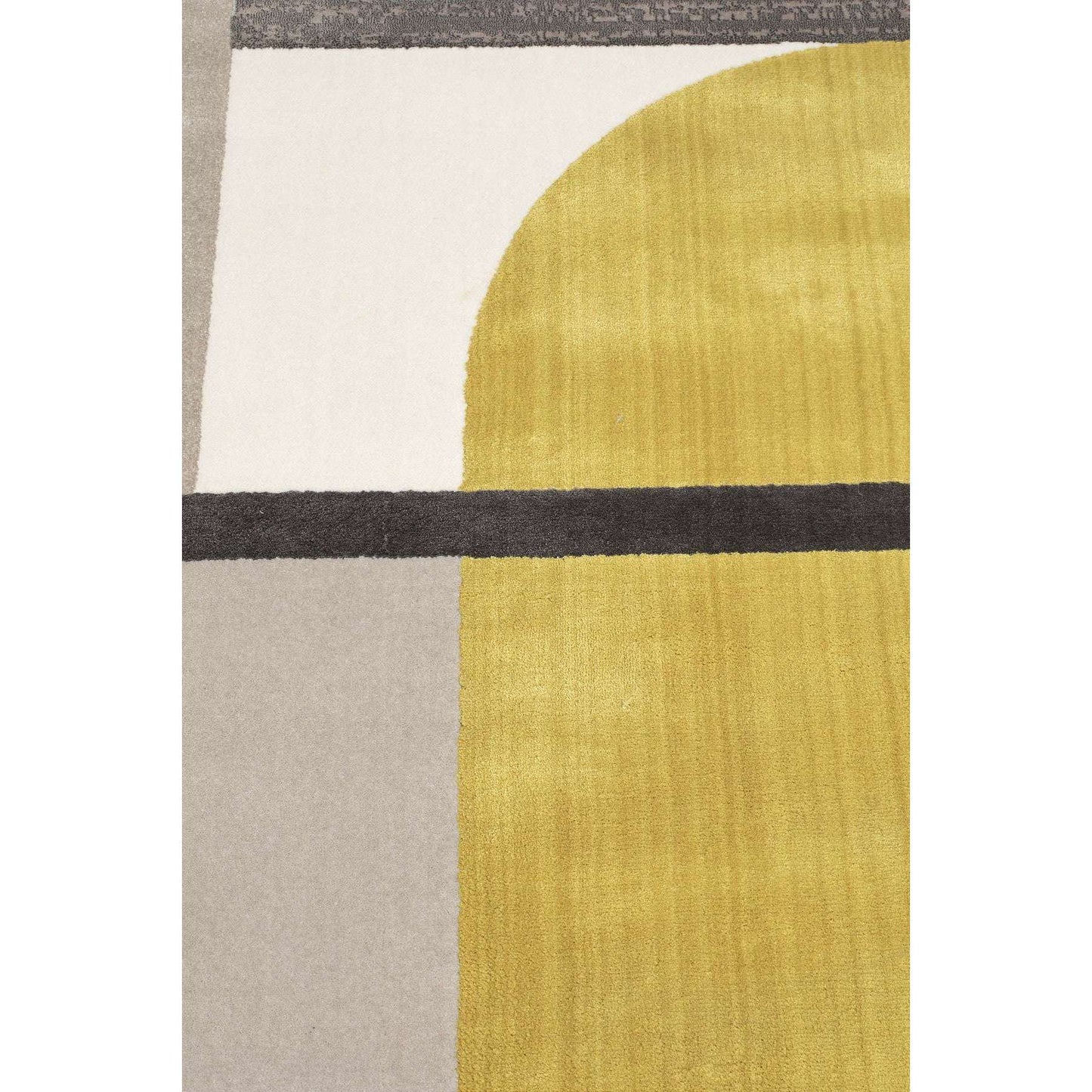 Zuiver vloerkleed hilton grijs/geel 200 x 290 x 1,05 cm