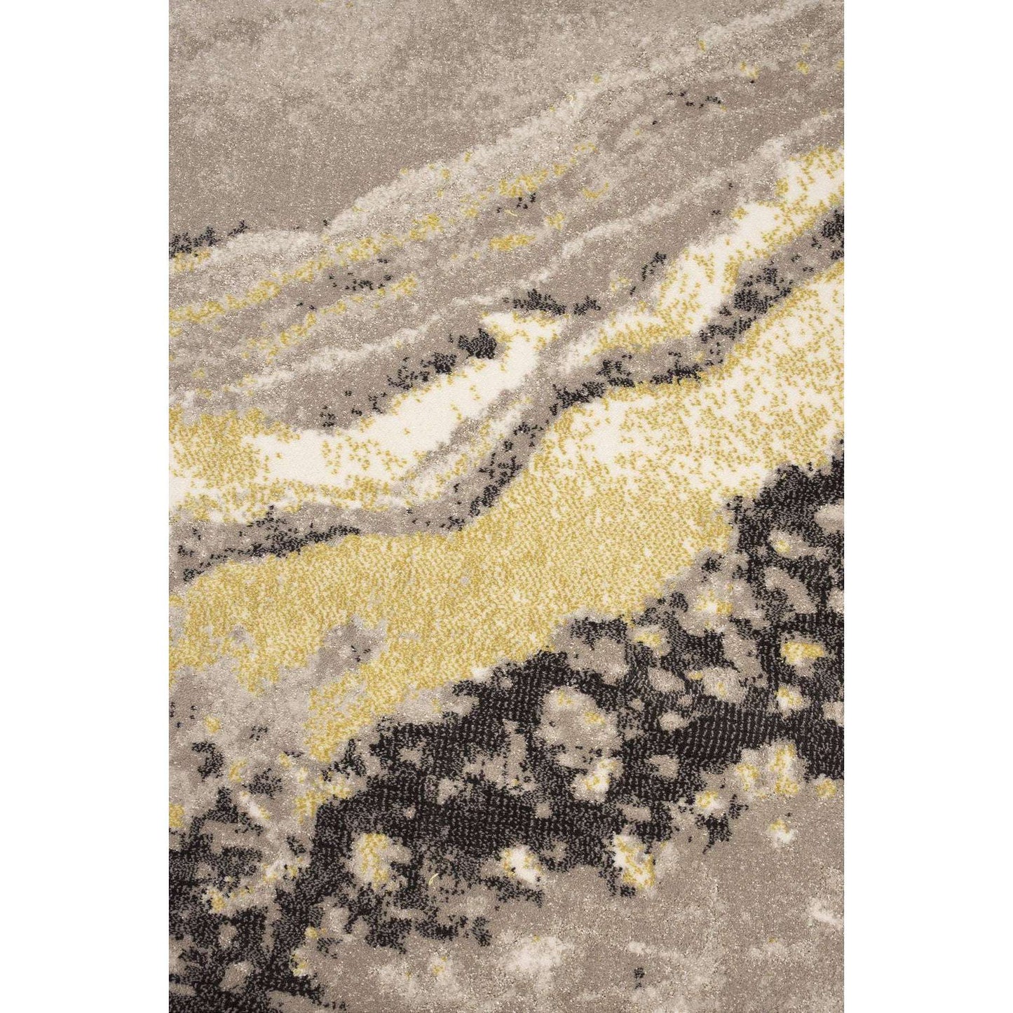 Zuiver vloerkleed Solar grijs/oker 160 x 230 cm