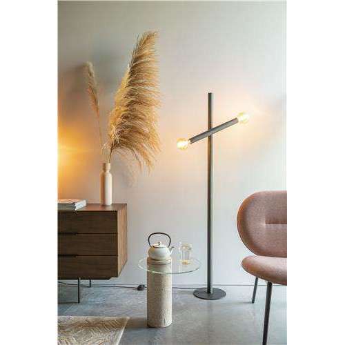 Zuiver vloerlamp hawk zwart 63,5 x 10,5 x 160 cm