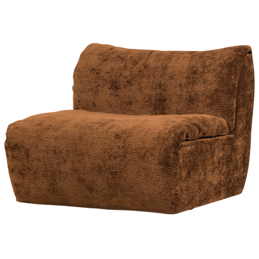 WOOOD Baggy 1-zits 3d chenille middenbruin
