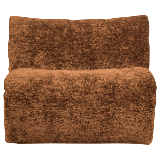 WOOOD Baggy 1-zits 3d chenille middenbruin