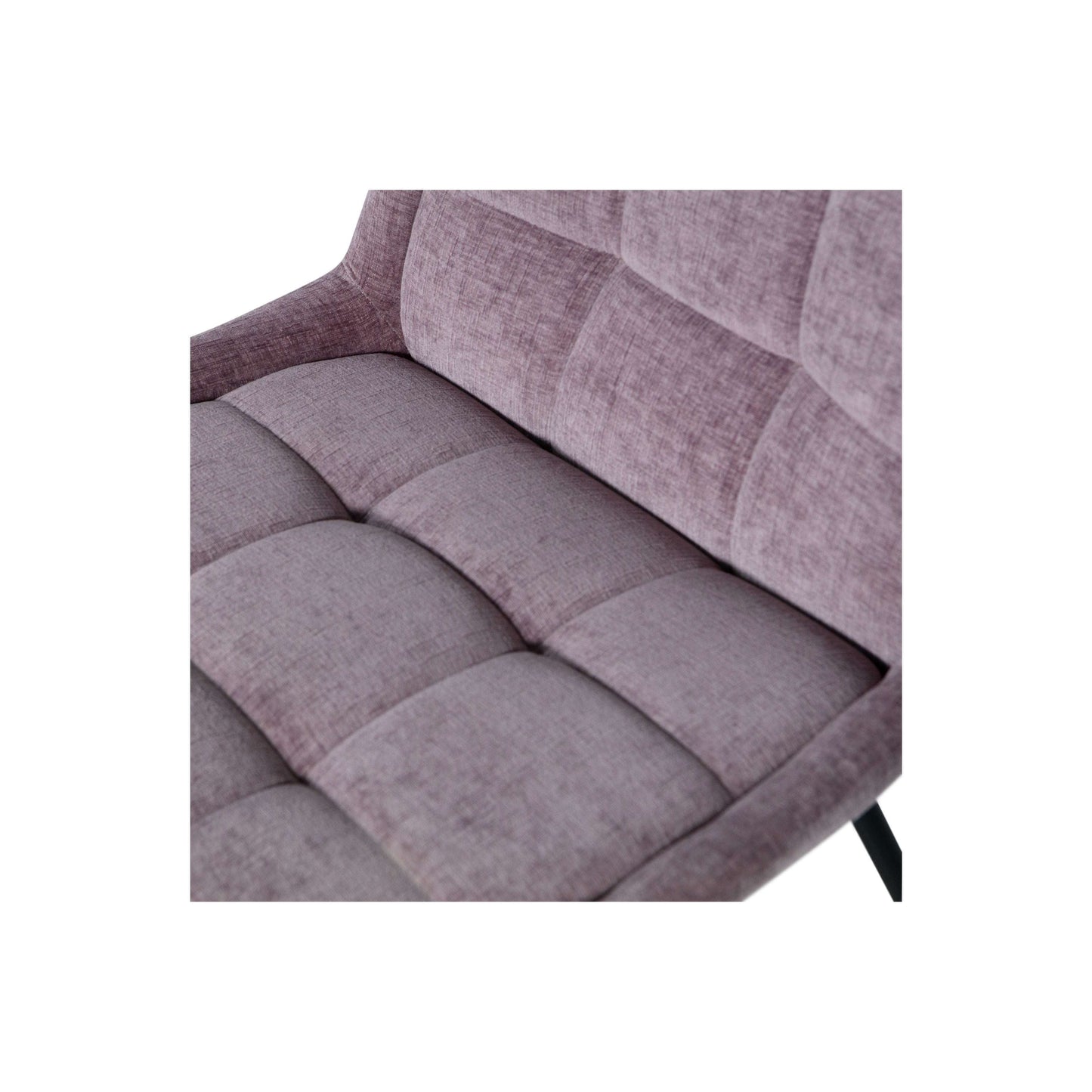 BePureHome Crate eetkamerstoel fluweel mauve