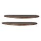 BePureHome Layer wandplanken (set van 2) walnut