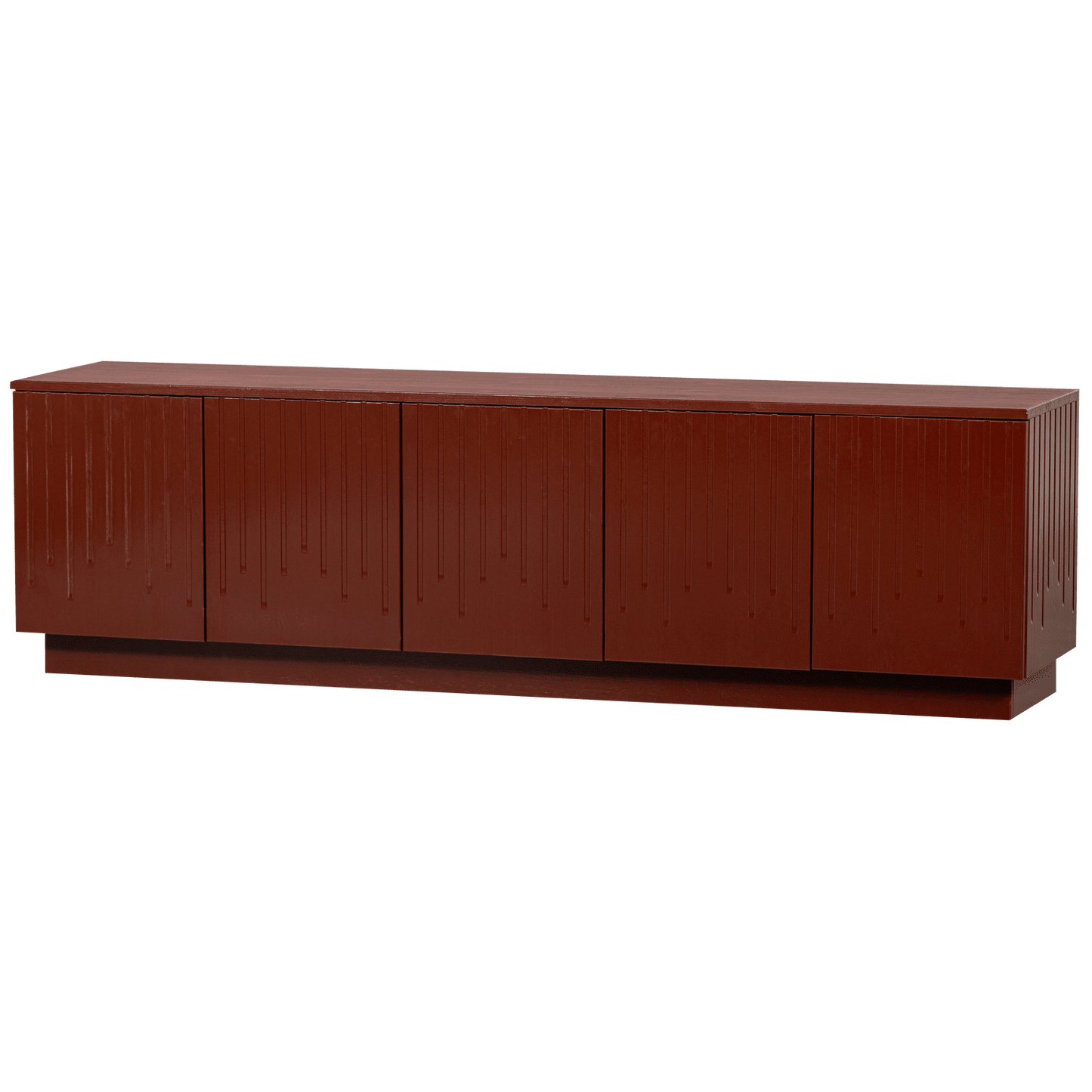 BePureHome Pencil tv meubel merlot gloss