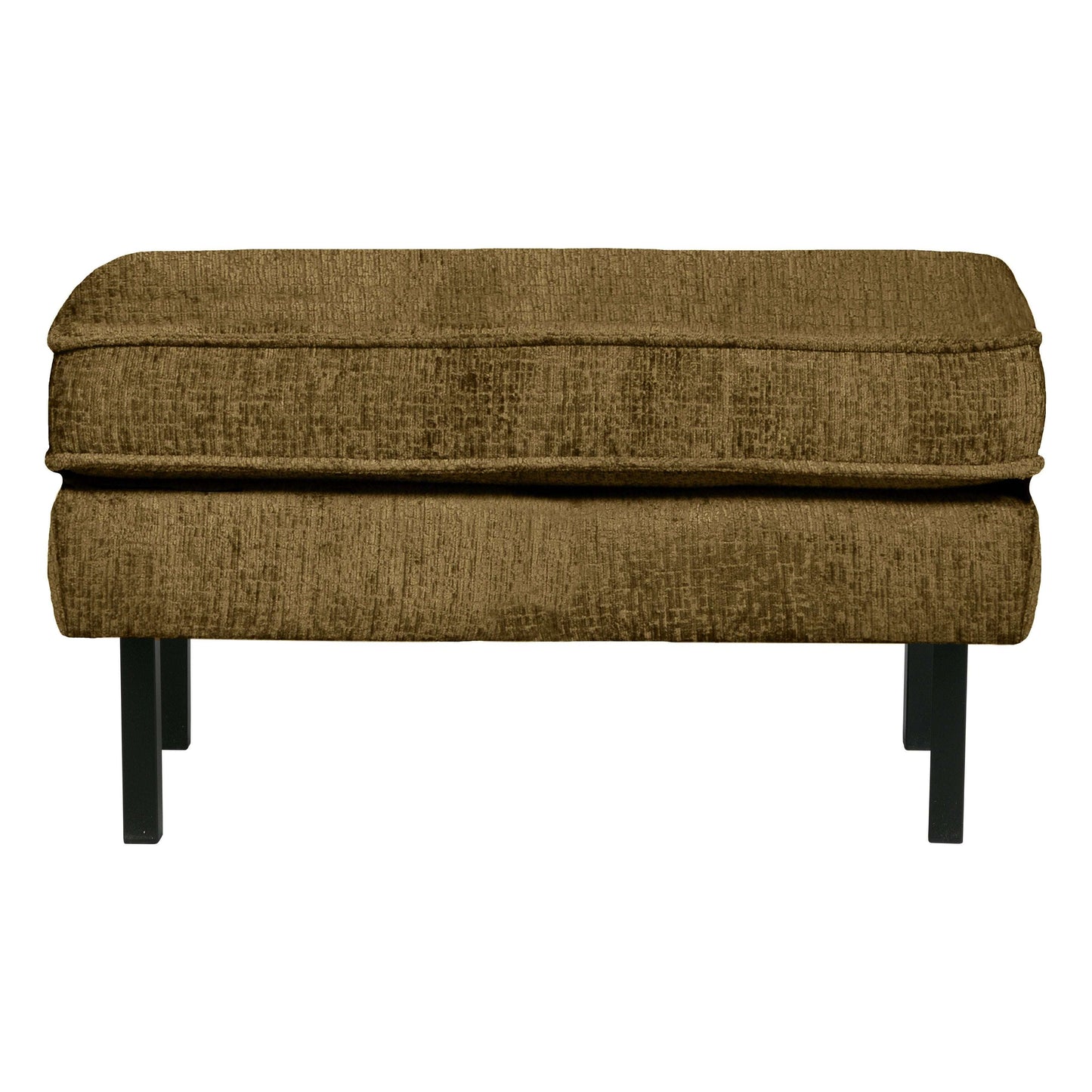 BePureHome Rodeo hocker velvet brass