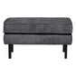 BePureHome Rodeo hocker velvet mountain