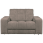 BePureHome Second Date loveseat grove ribstof mud