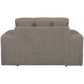 BePureHome Second Date loveseat grove ribstof mud