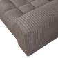 BePureHome Second Date loveseat grove ribstof mud