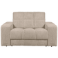 BePureHome Second Date loveseat grove ribstof travertin