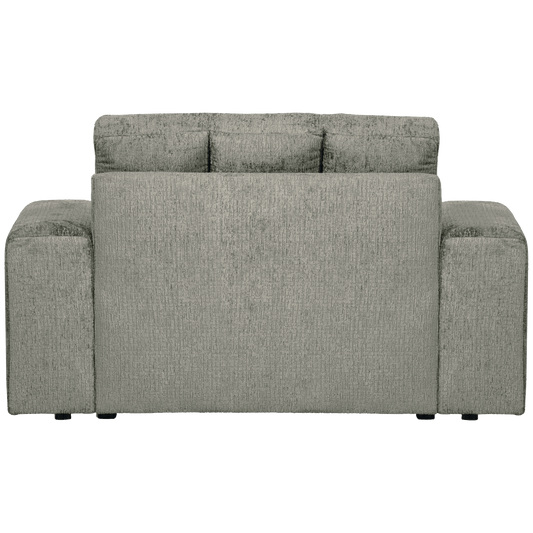 BePureHome Second Date loveseat structure velvet frost