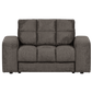 BePureHome Second Date loveseat structure velvet mountain