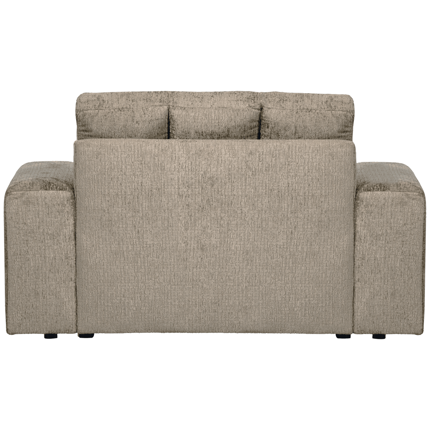 BePureHome Second Date loveseat structure velvet wheatfield