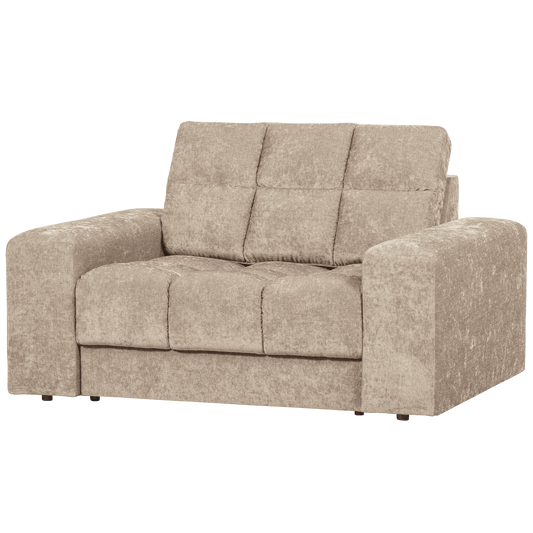 BePureHome Second Date loveseat vintage nougat