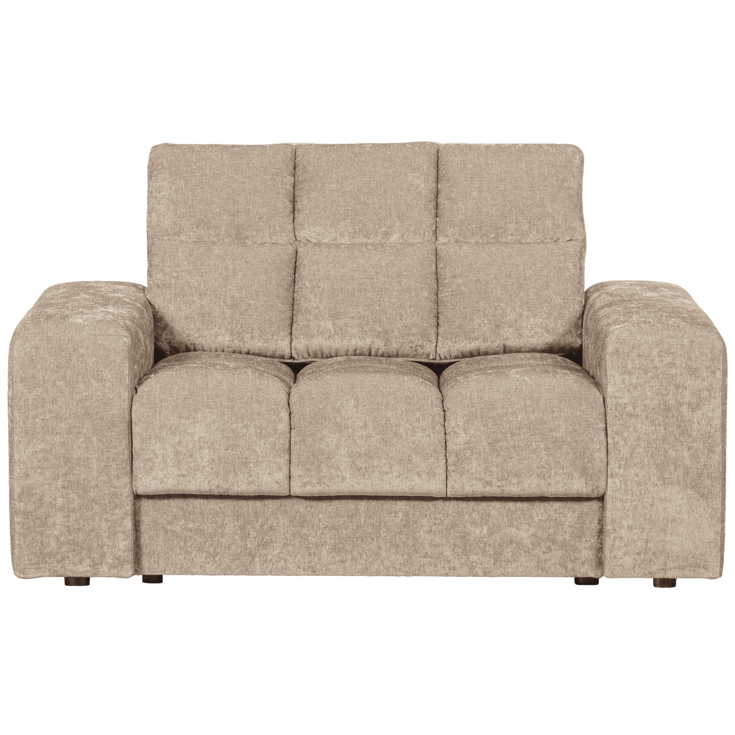 BePureHome Second Date loveseat vintage nougat