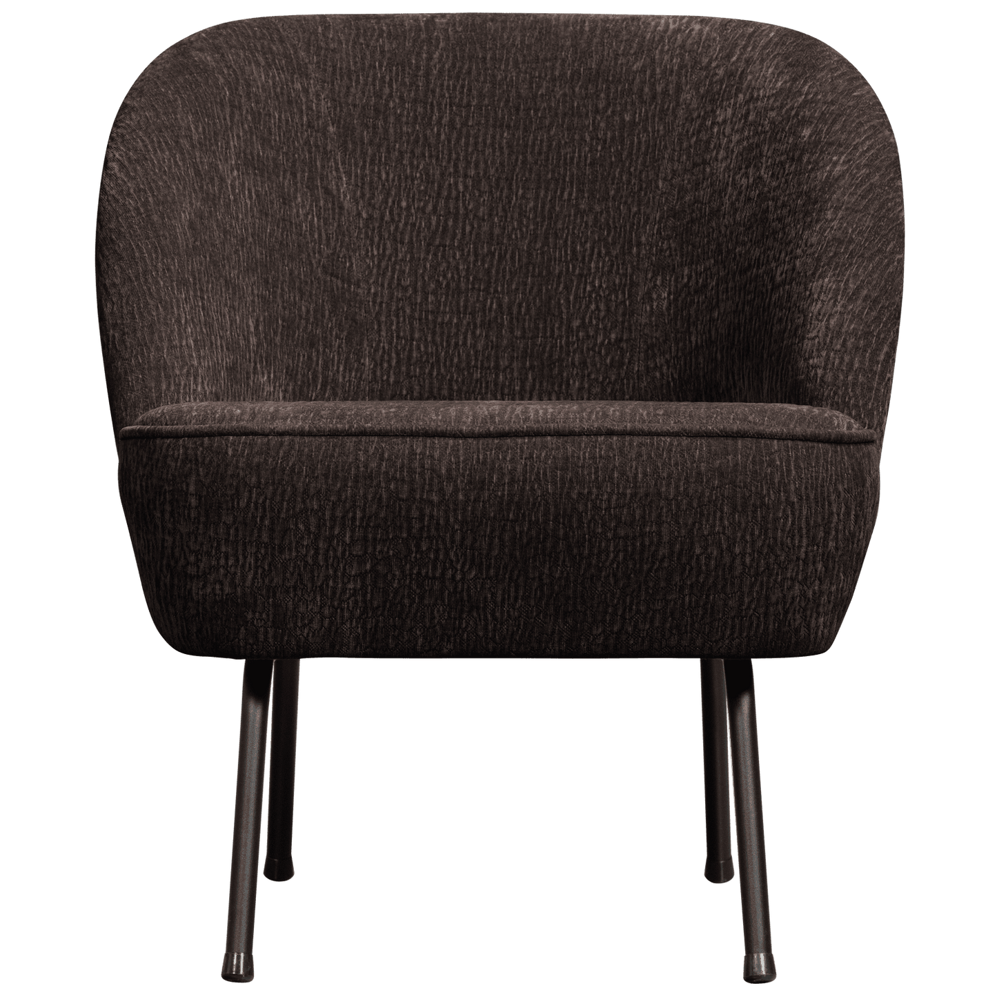 BePureHome Vogue fauteuil 3d chenille donkerbruin