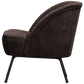 BePureHome Vogue fauteuil 3d chenille donkerbruin