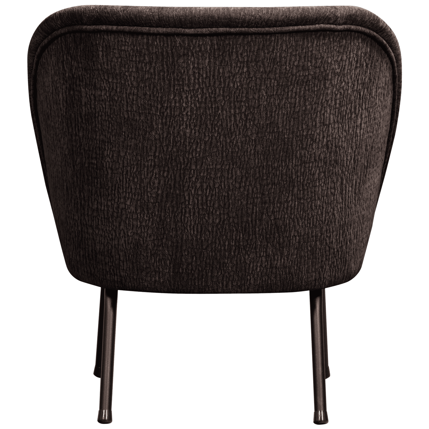 BePureHome Vogue fauteuil 3d chenille donkerbruin