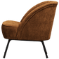 BePureHome Vogue fauteuil 3d chenille midden bruin