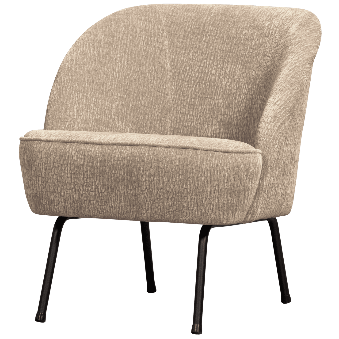 BePureHome Vogue fauteuil 3d chenille zand