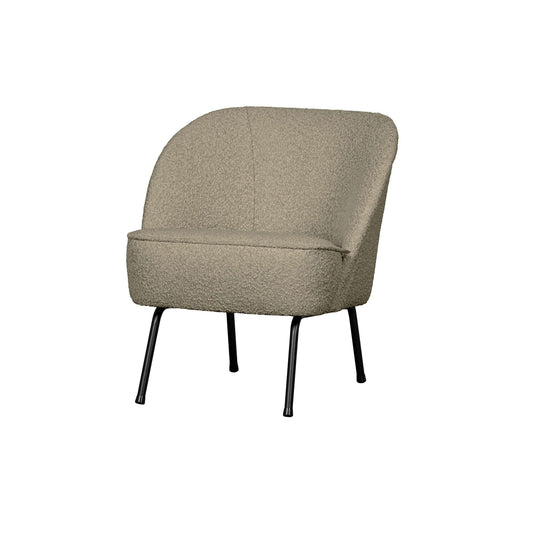 BePureHome Vogue fauteuil bouclé beige