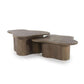 By-Boo Fall salontafel brown (set van 2)