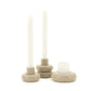 By-Boo Float kandelaar beige (set van 3)