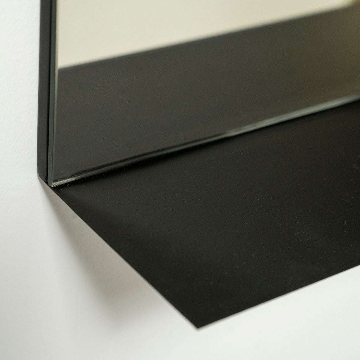 By-Boo Image rectangular spiegel zwart