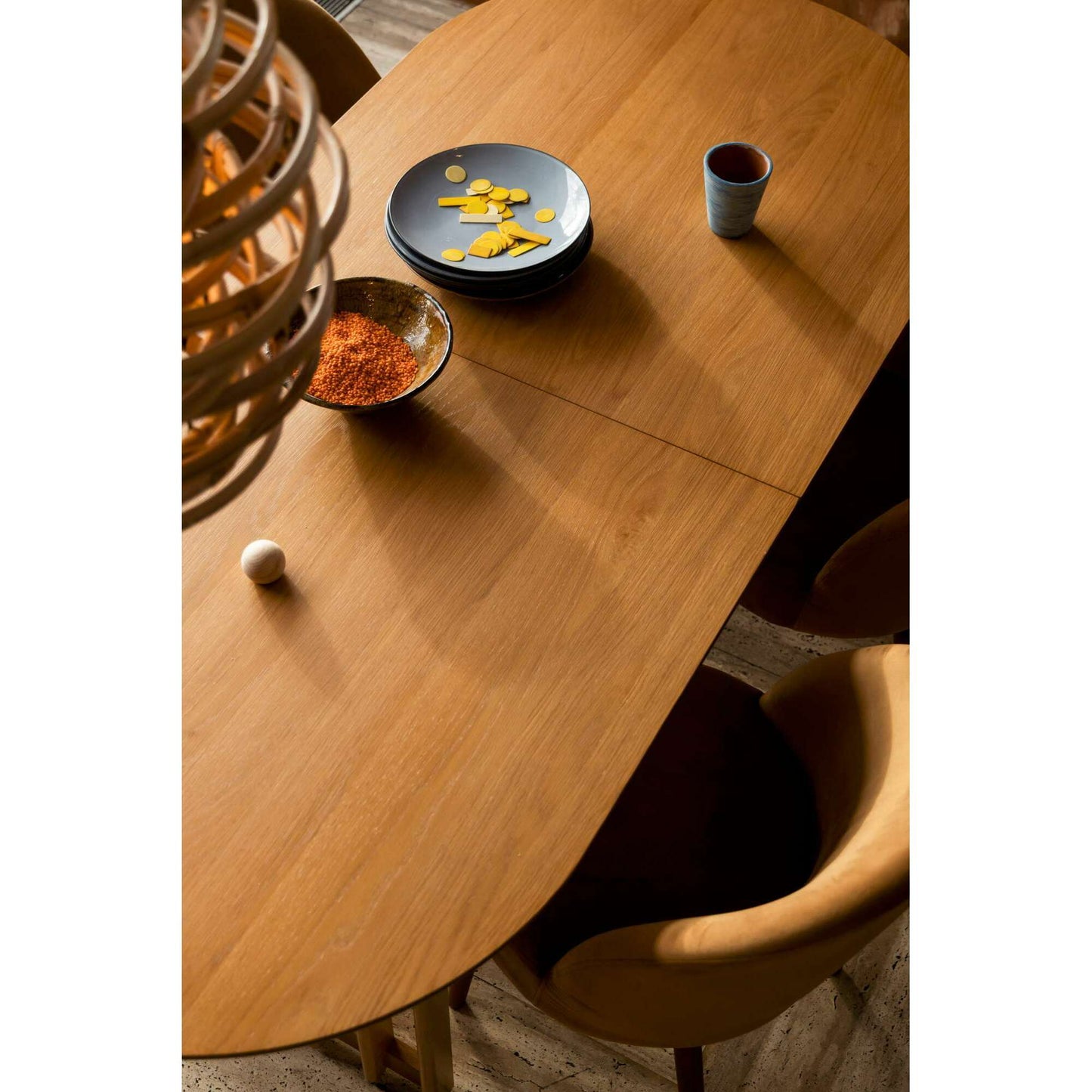 Dutchbone Barlet eettafel 200/240x90 oak